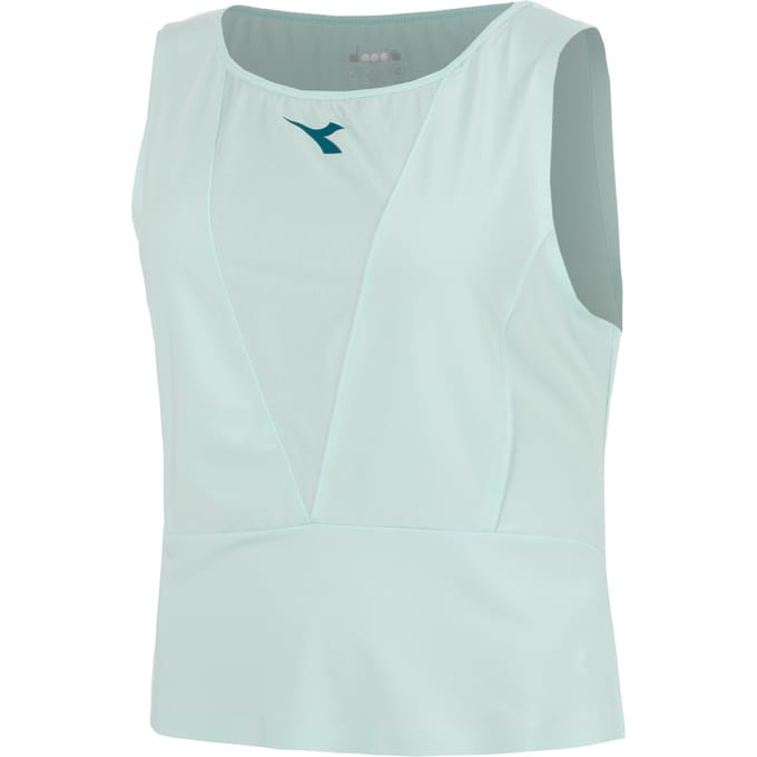 Diadora Match Tanktop Dames-groen