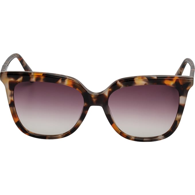 Dames Vierkante Cat Eye Acetaat Zonnebril LO728S