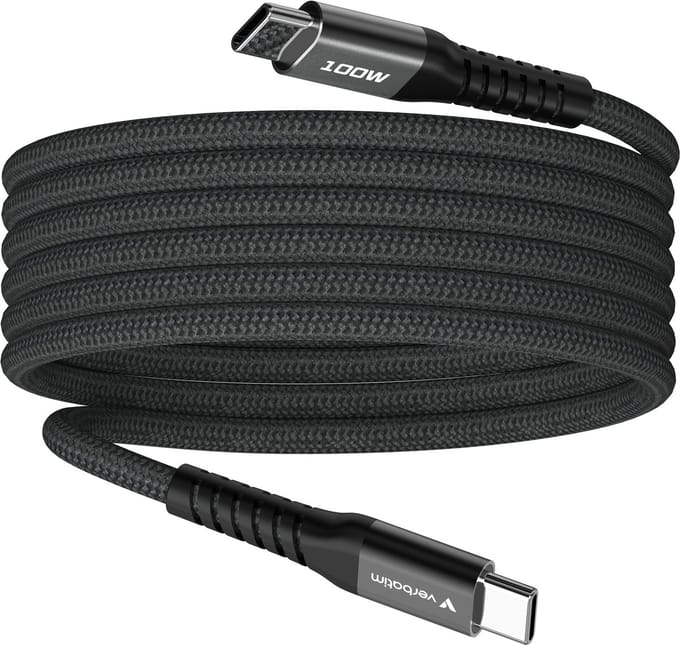 Verbatim Mobiele telefoon Kabel [1x USB-C stekker - 1x USB-C stekker] 1.2 m USB-C Met magnetische aansluiting