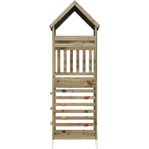 vidaXL Buiten Speeltoren Naturel 53 x 85 x 264 cm