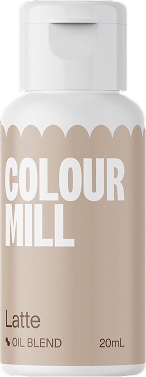Colour Mill Oil Blend Voedingskleurstof op Oliebasis - Latte - 20ml