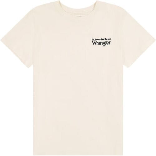 WRANGLER GRAPHIC T-SHIRT VINTAGE WIT XS