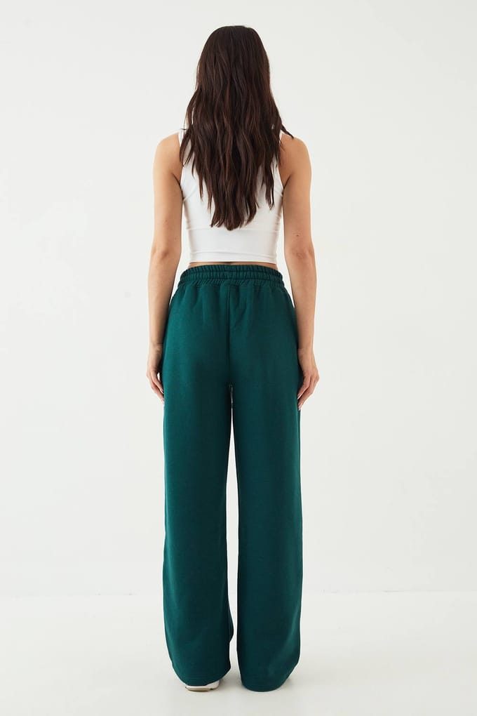 Dames DSGN Studio Sport Rechte Pijp Jogger | Pine | Maat: Large