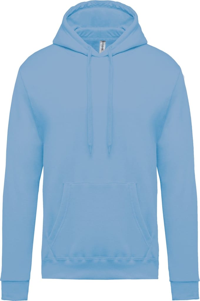 Kariban Herensweater met capuchon K476 - sky blue - 4XL