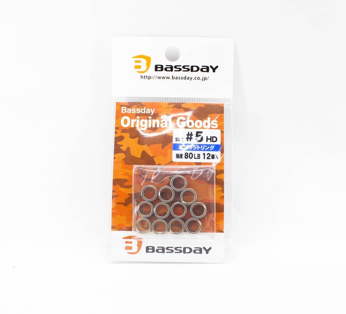 Anneaux brisés Bassday Heavy Duty Taille 5 80lb (7057) brown