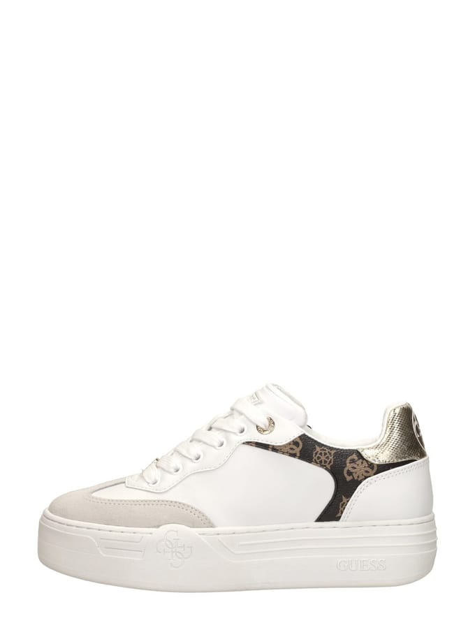 Guess Swole Sneakers Laag - Wit - Maat 38