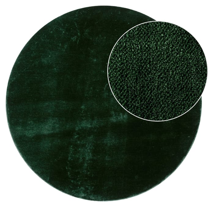 Tapijt Calissa groen 80 cm rond