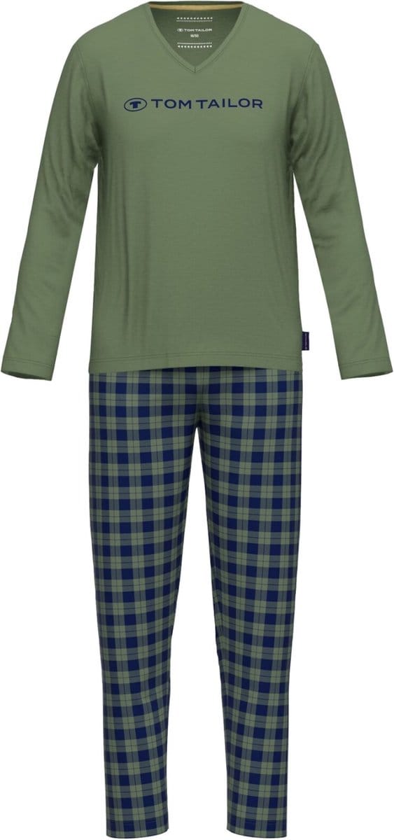 Tom Tailor night wear heren pyjama groen