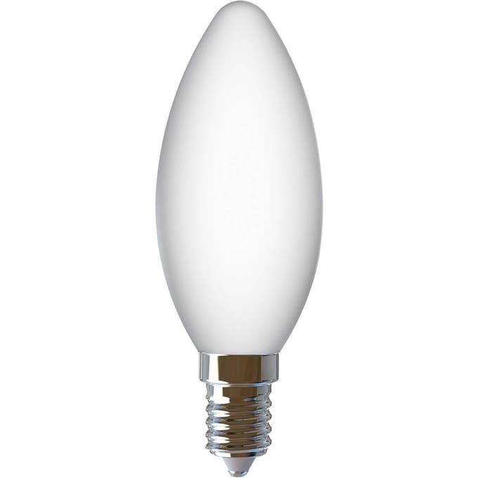 Arcchio LED lamp, E14, C35, 4W, 2700K, porselein