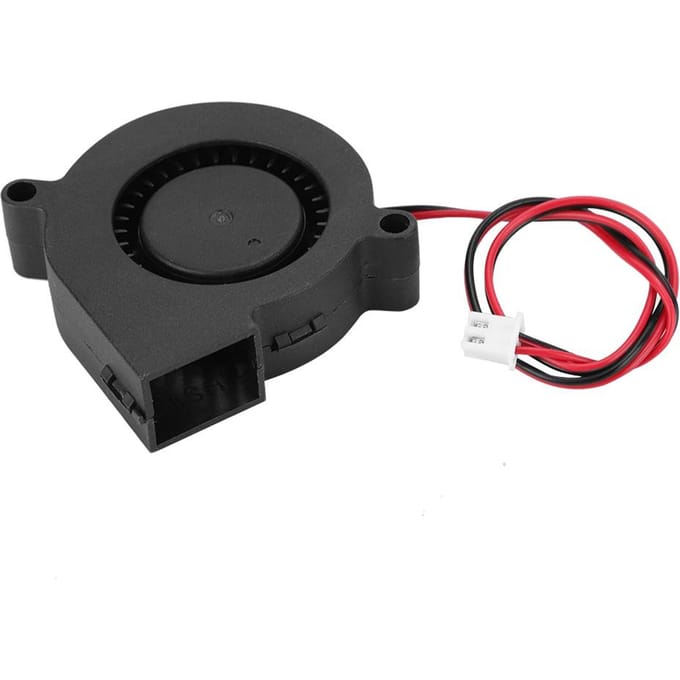 5015 5V Turbo Fan 3D Printer Accessoires Blower Radiator Koelventilator PBT Anti-plastic Materiaal black