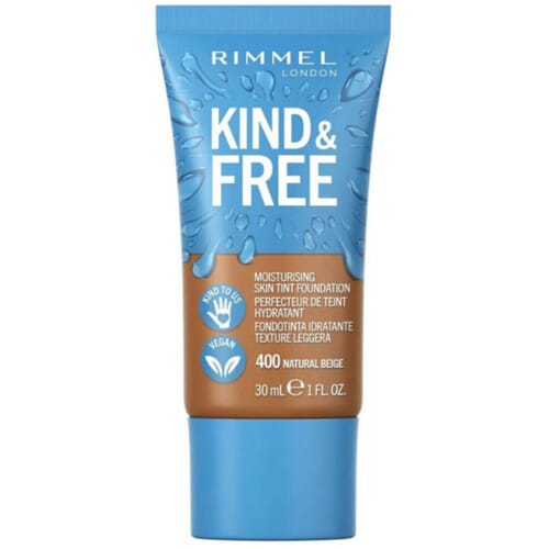 Rimmel London KIND & FREE Vegan Foundation - 400 Natural Beige