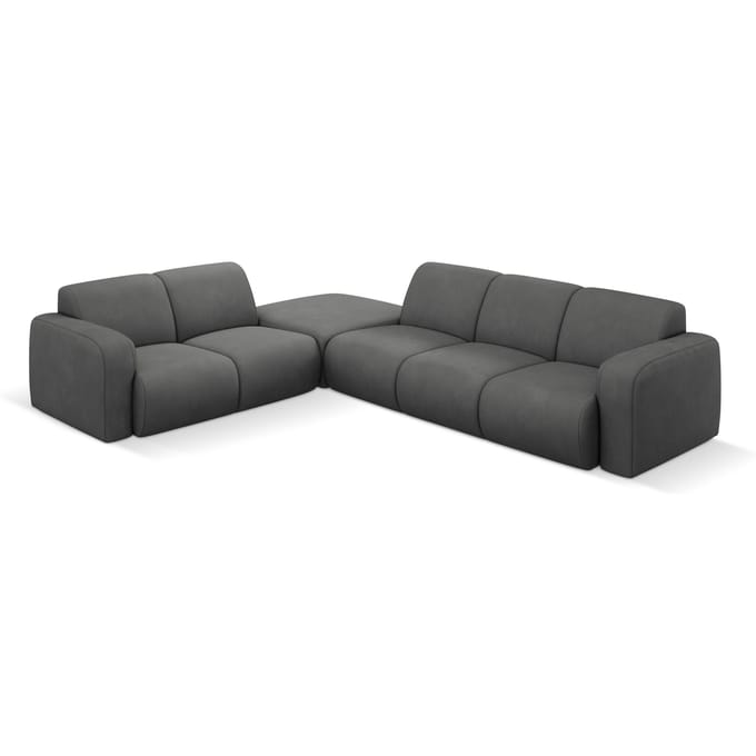 Hoekbank Lola links met hocker | Windsor & Co