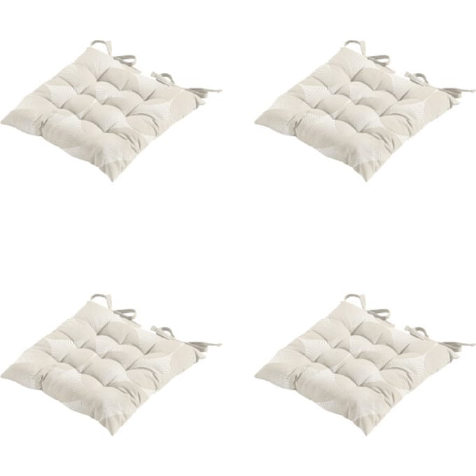 Madison zitkussen napels - 46x46x8cm set van 4
