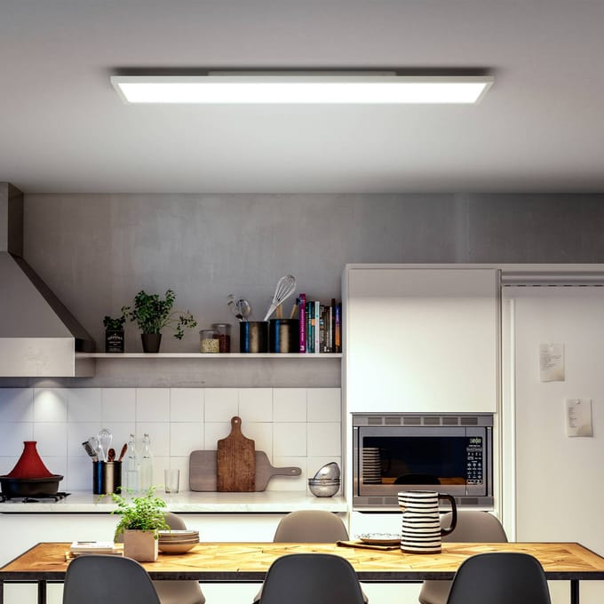 Philips Hue Aurelle plafondlamp White Ambiance - Rechthoekig - Wit
