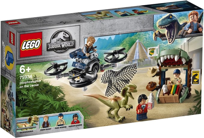 LEGO Jurassic World Dilophosaurus on the Loose 75934