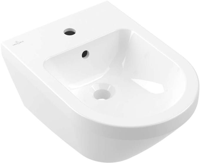 villeroy boch Villeroy & Boch Architectura bidet, 370x530mm, 748700, Wit Alpin, 74870001