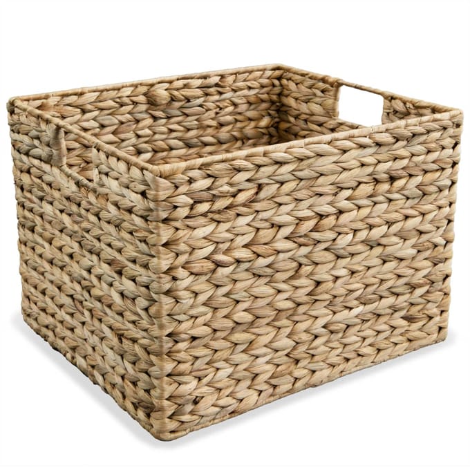 Vidaxl Ensemble de Paniers de Rangement, 3 Pièces, Jacinthe d'Eau