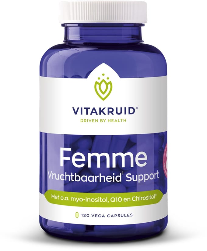 Vitakruid Femme Vruchtbaarheid Support 120 vegacapsules