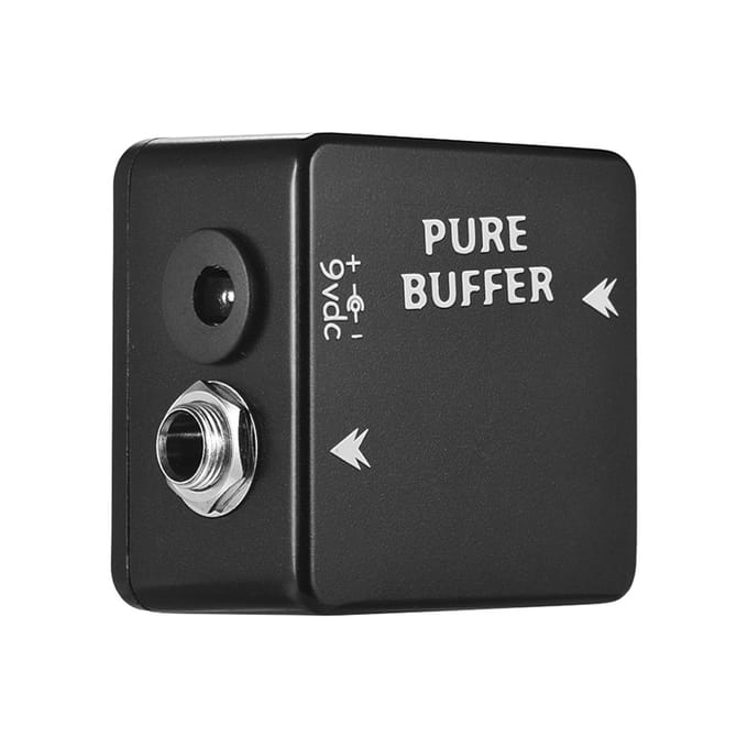 MOSKY PURE BUFFER Gitaarbuffereffectpedaal Volledig metalen omhulsel black