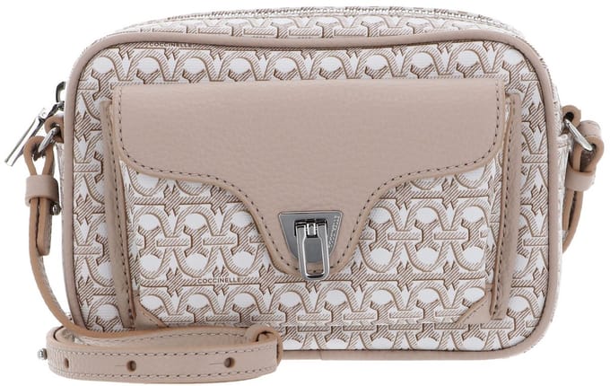 COCCINELLE Schoudertas Beat Coat Mono Handbag Mul. Blanc / Roset Oud roze