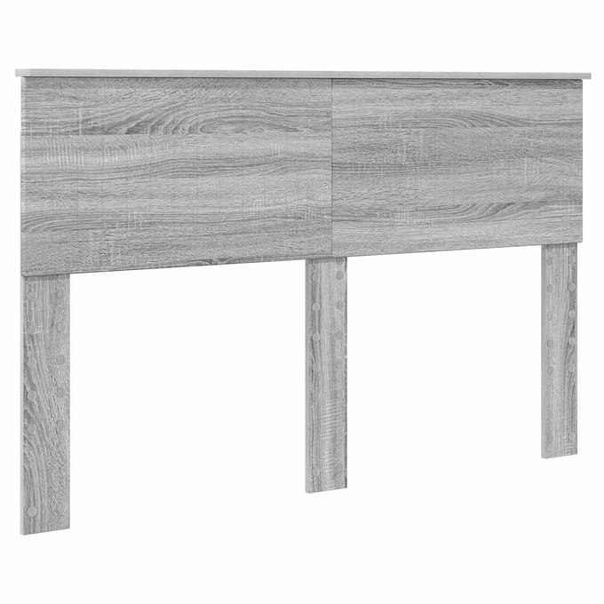vidaXL Hoofdbord Grijs Sonoma Bewerkt hout