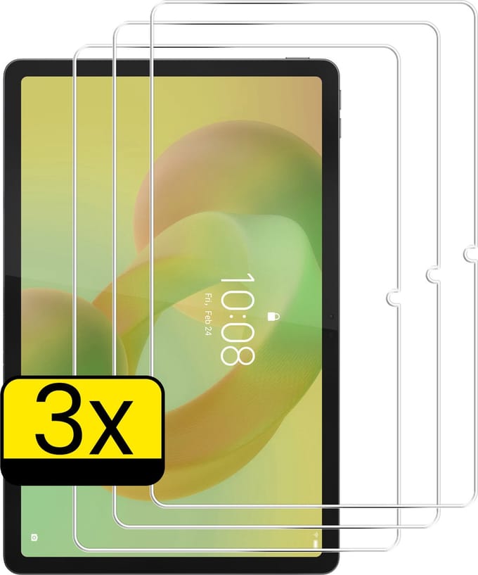 Screenprotector - Geschikt voor Lenovo Idea Tab - 3 Stuks - Extra Sterk - Beschermglas - Gehard Glas - Tempered Glass - Screen Protector
