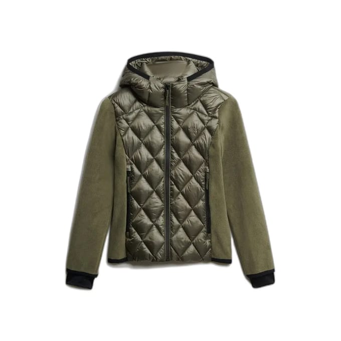 Superdry - Heritage stormjack met capuchon - Dames - Gewatteerde jassen