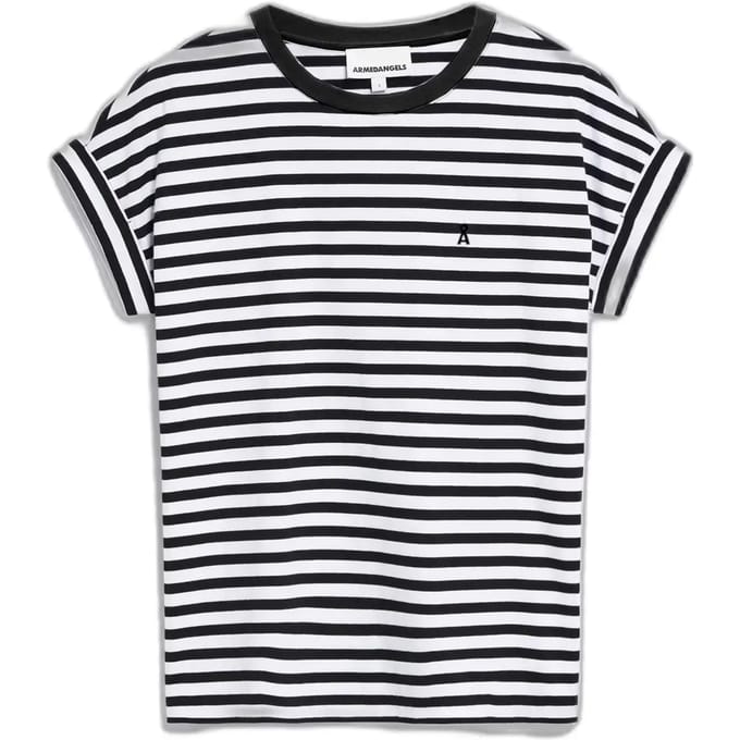 Gestreept dames-T-shirt ARMEDANGELS Idaara