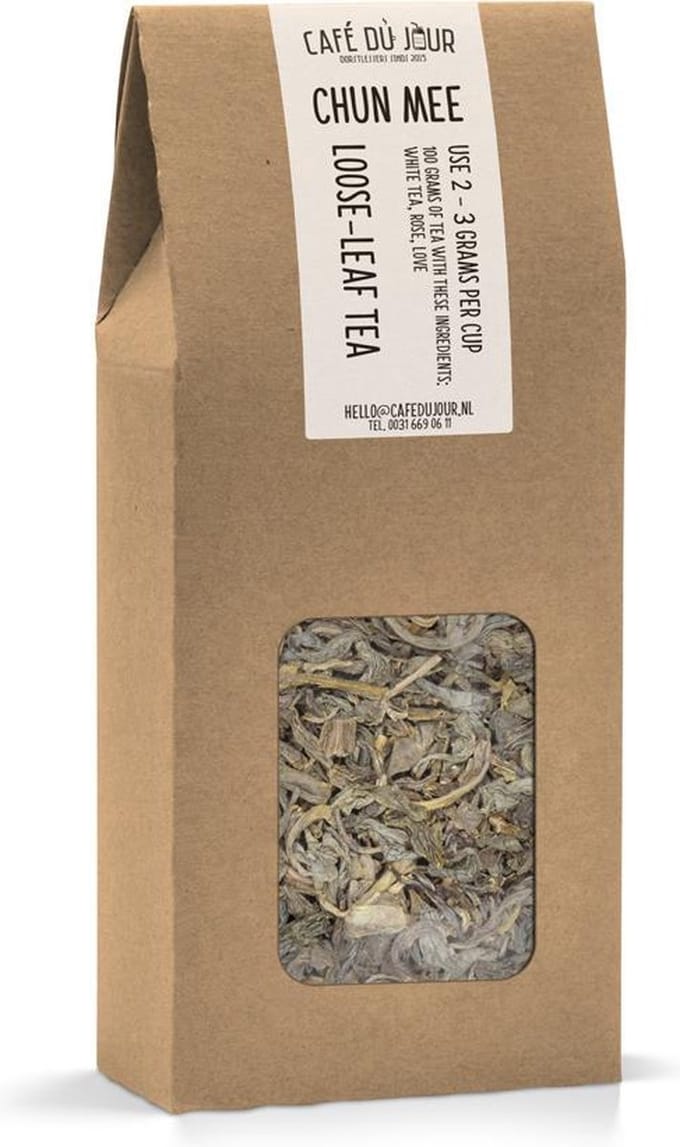 Chun Mee - groene thee 100 gram - Café du Jour losse thee