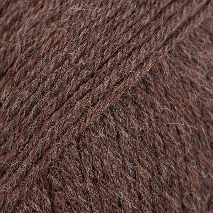 DROPS Fabel Uni Colour - 300 bruin - Wol Garen