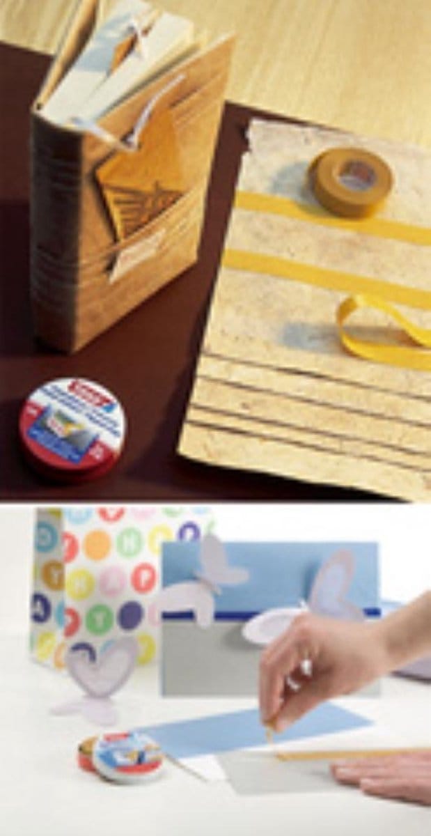 Dubbelzijdig knutseltape tesa® 10mx15mm beige in Bewaarblik