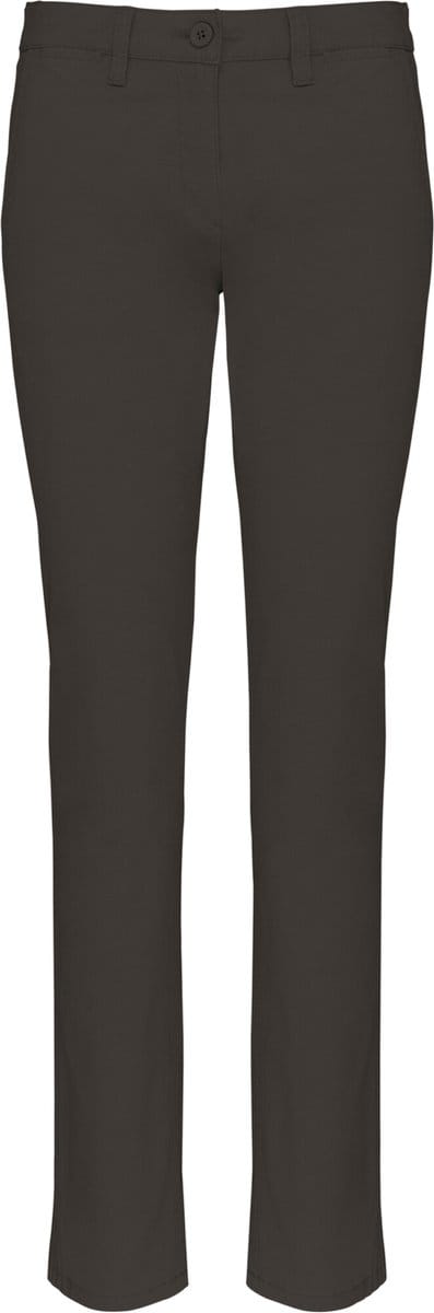 Kariban Dameschinobroek K741 - Dark Grey - 38 NL (40 FR)