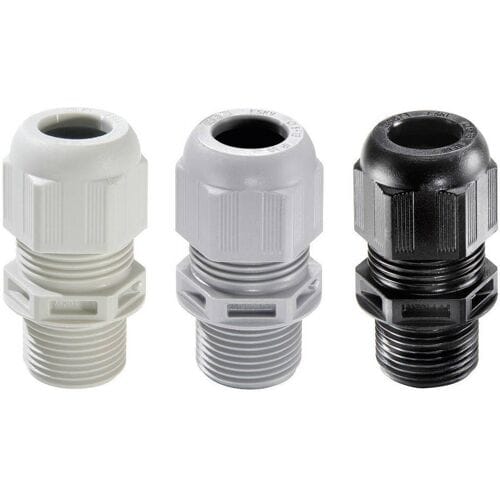 Wiska 10061690 Wartel M12 Polyamide Zwart (RAL 9005) 50 stuk(s)