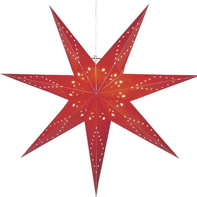 Star Trading papieren ster 'Katabo', rood, groot, Ø 100cm