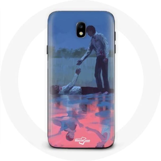 Coque - MANIACASE - Samsung Galaxy J7 2017 - Souple - Protection - Squid Game