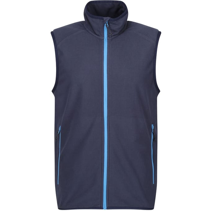 Regatta Heren Navigate Fleece Gilet (Marine / Frans Blauw)