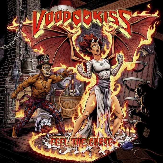 Voodoo Kiss CD - Feel the curse - voor Geen - standaard