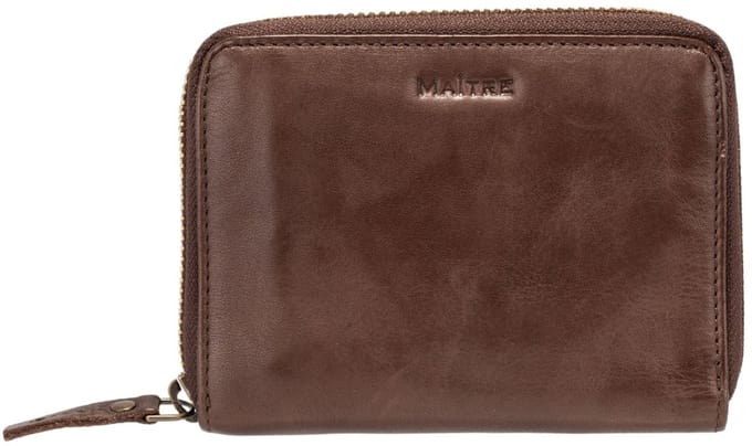 Maître portemonnee Forst Dacia Purse Darkbrown donkerbruin
