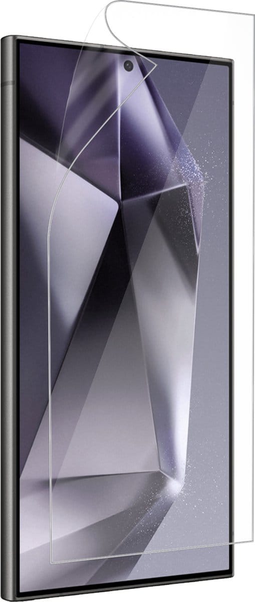 Screenprotector - Folie - Geschikt voor Samsung Galaxy S24 Ultra - Ultra Clear - Bescherm Folie - Soft TPU - Screen Protector