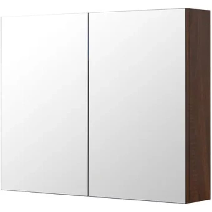 Aquazuro Spiegelkast Napoli 90cm Notelaar