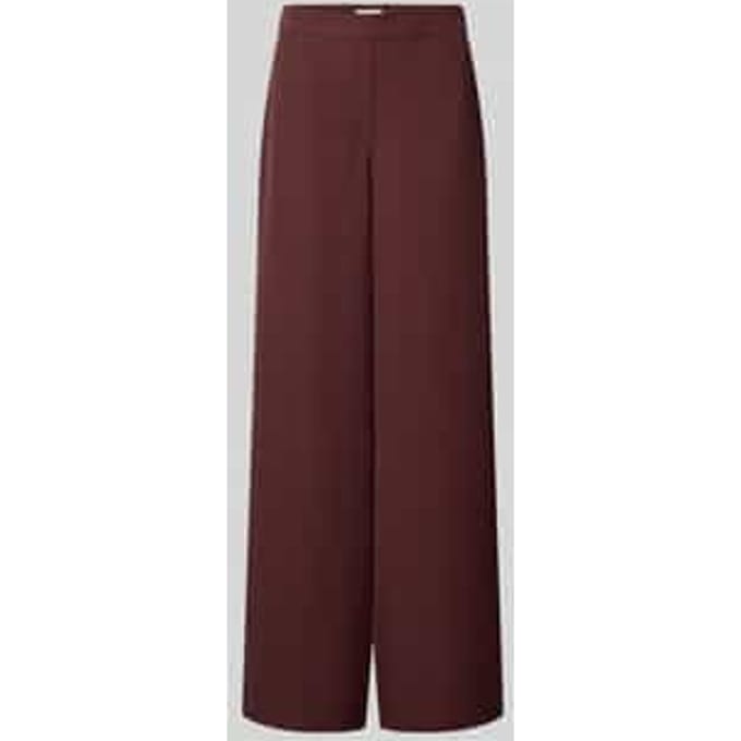 wide fit broek met achterzakken