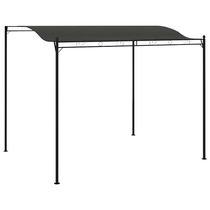 vidaXL - Zonneluifel - 3x2,4 - m - antraciet