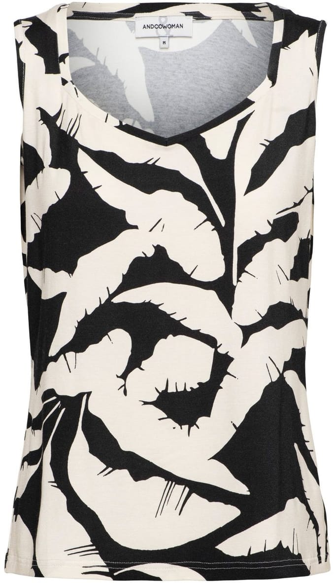 VIA BANANA LEAF A-Black multi - XL