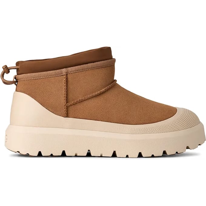 UGG® Cl Ultra Mini Weather Hybrid for Men in Brown, Suede/Polyester/Wool