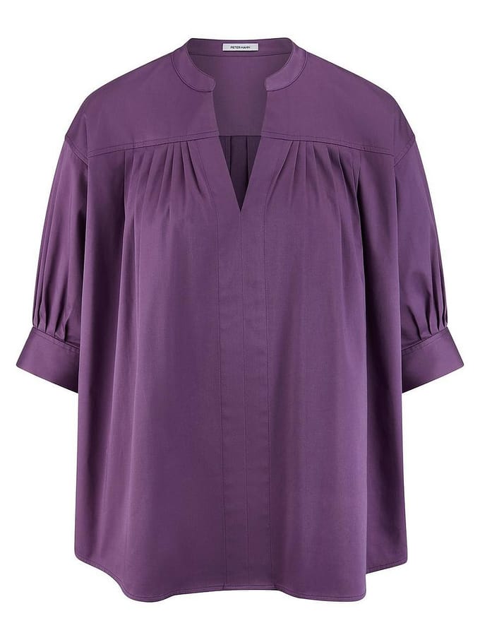 Blouse Van Peter Hahn paars