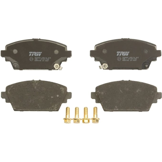 Remblokset TRW GDB3186, voor