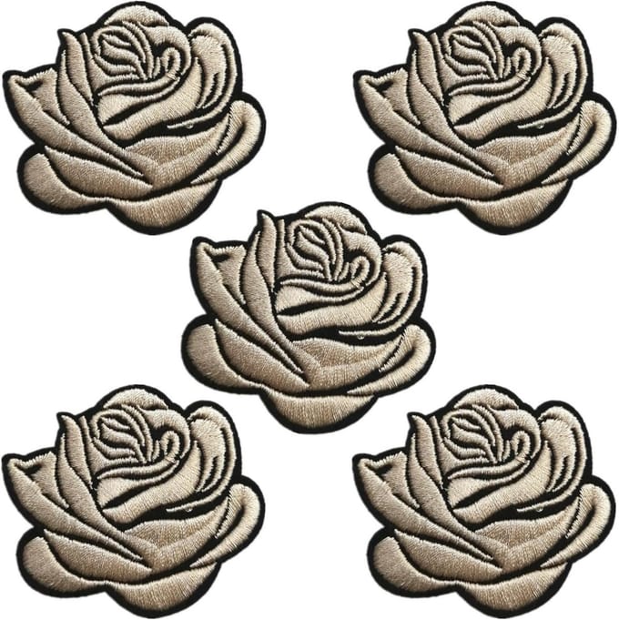 5x Strijken & Strijken Patches Set - Strijkbare Reparatiesets voor Kleding en Textiel