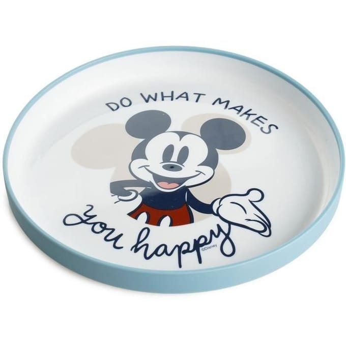 Coffret repas - THERMOBABY - 3 pièces - Bol, assiette et gobelet - Mickey