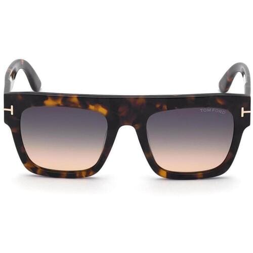 Tom Ford zonnebril Renee FT0847 52B Dark Havana Smoke Gradiënt