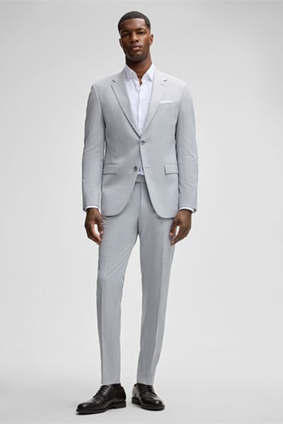 Combinatiepantalon Melwin, lichtgrijs